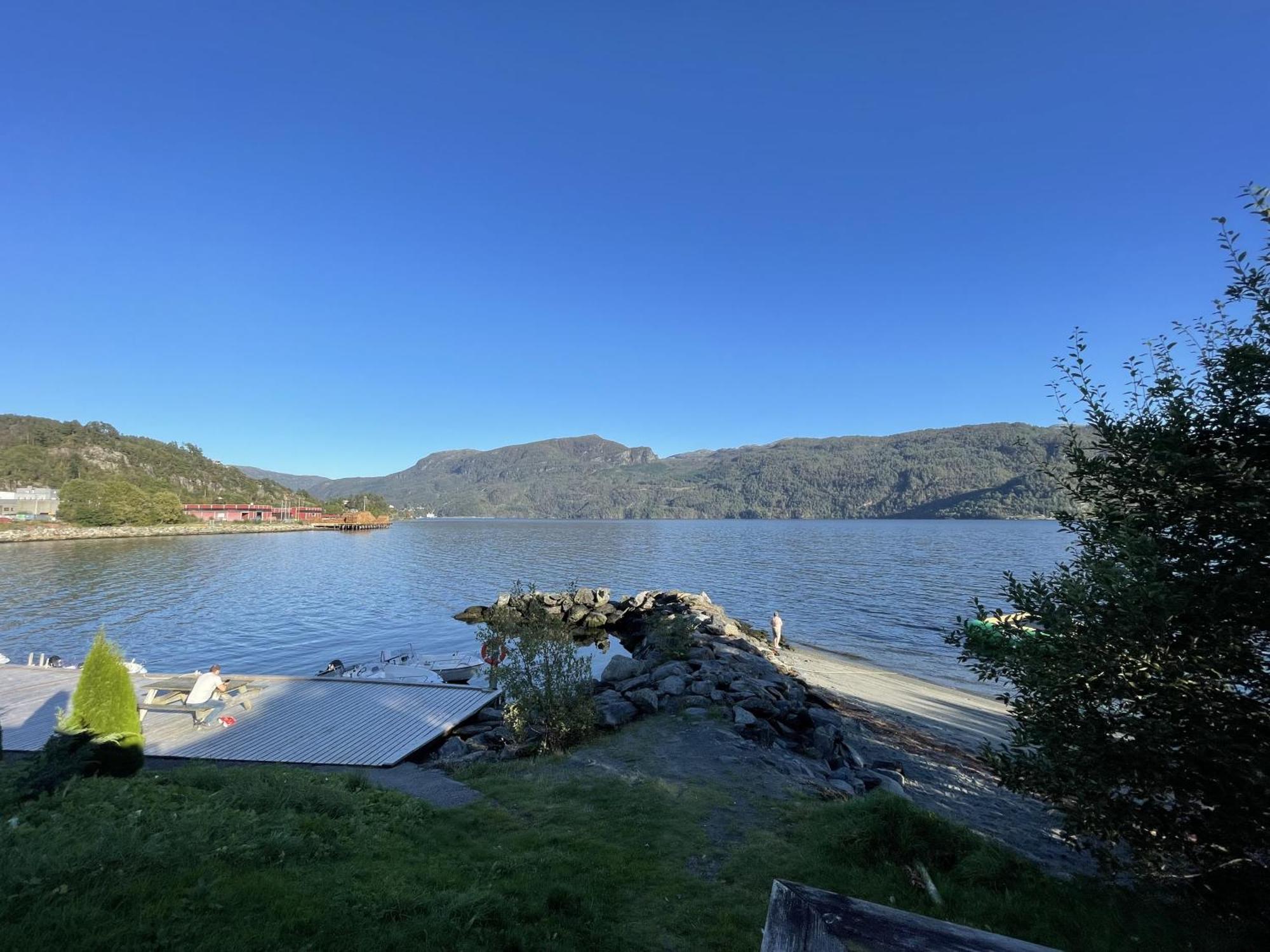 Sauda Fjord Camping Saudasjøen Kültér fotó