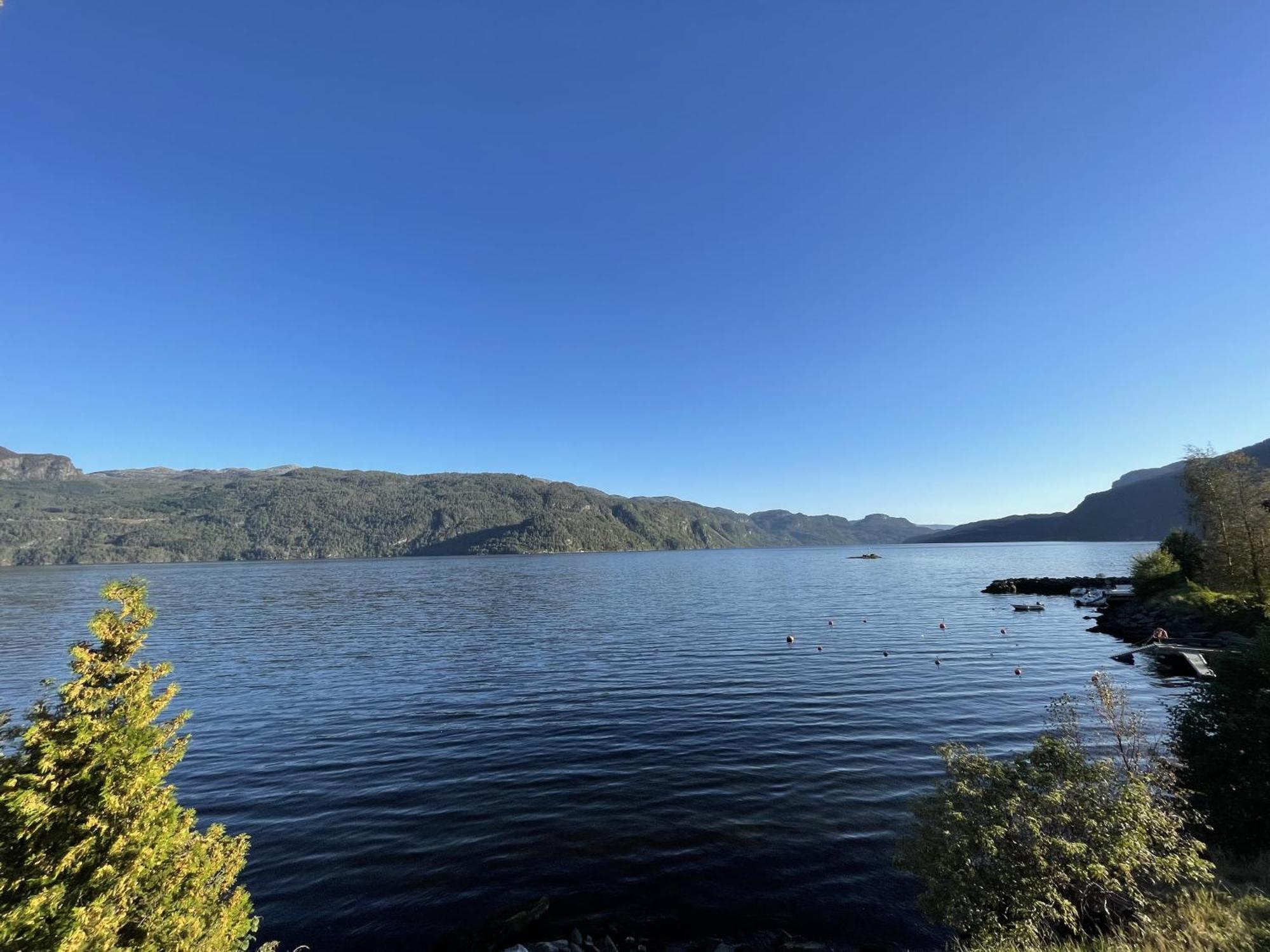 Sauda Fjord Camping Saudasjøen Kültér fotó