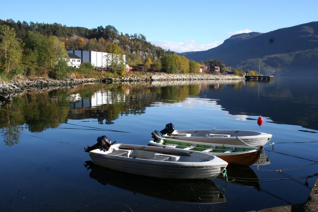 Sauda Fjord Camping Saudasjøen Kültér fotó