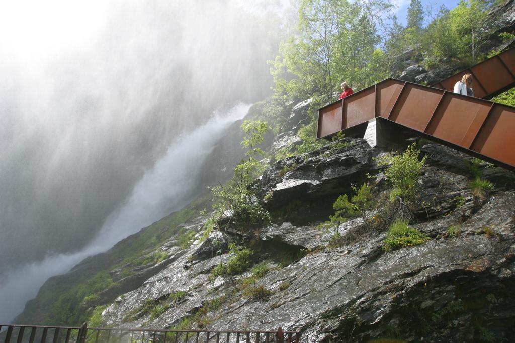 Sauda Fjord Camping Saudasjøen Kültér fotó